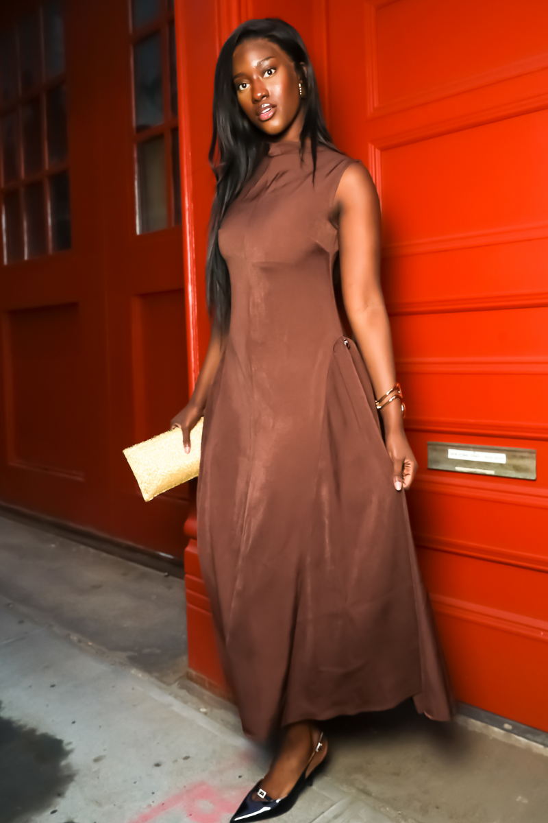 Cocoa Grace Sleeveless Midi Dress