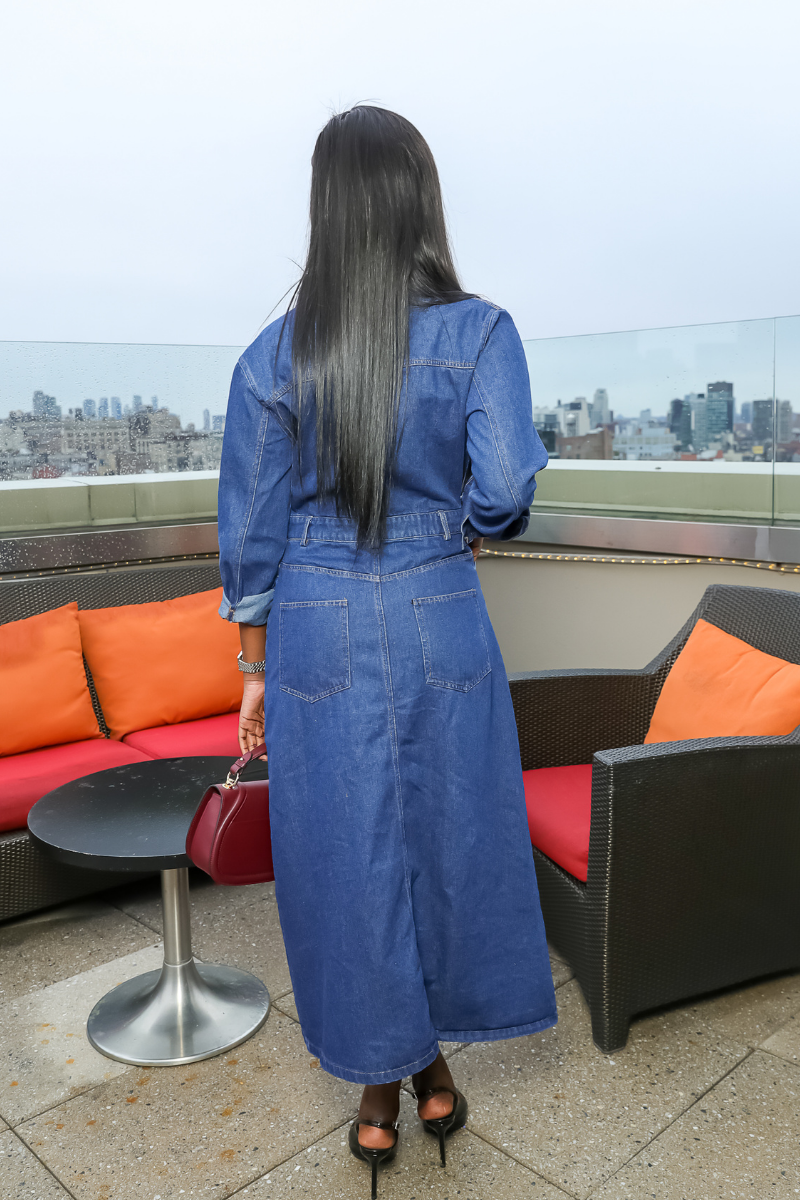 Urban Muse Denim Maxi