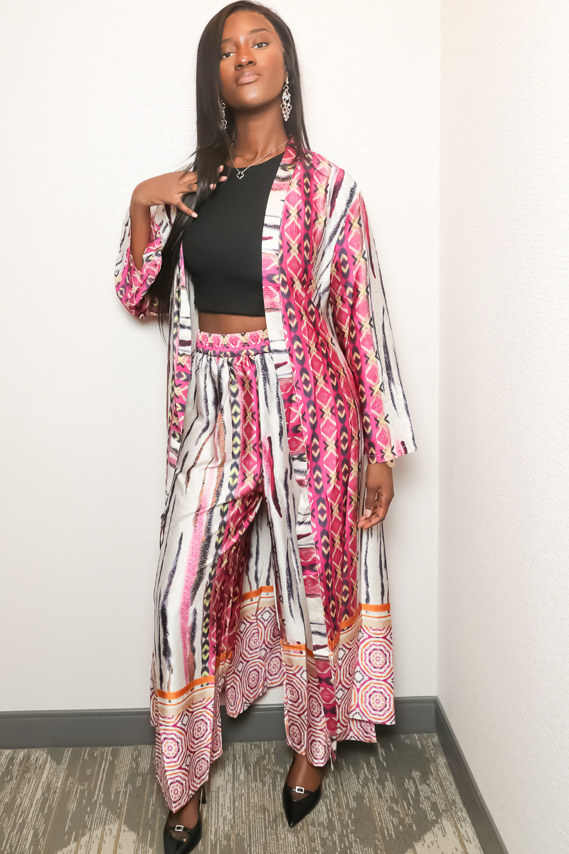 Tribal Bloom Two-Piece Set