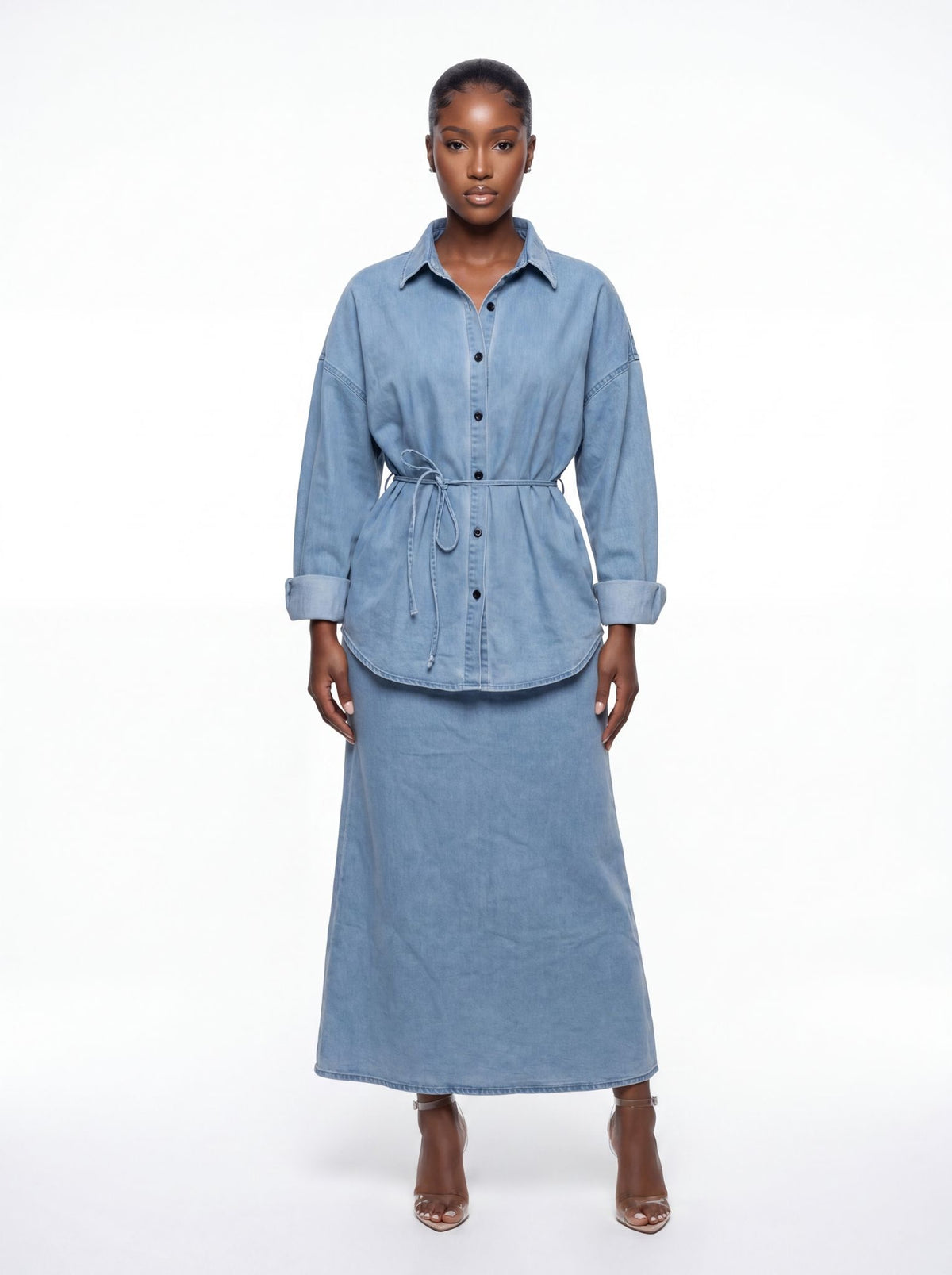 City Chic Denim Set