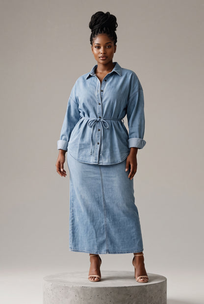 City Chic Denim Set