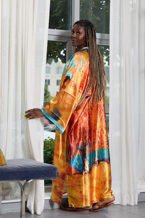 Sanaa Sunset Kimono