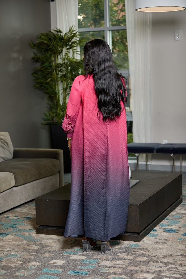 Dalia Ombre Flow Maxi Dress