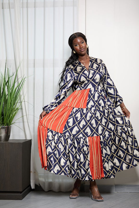 Seyna Maxi Wrap Dress