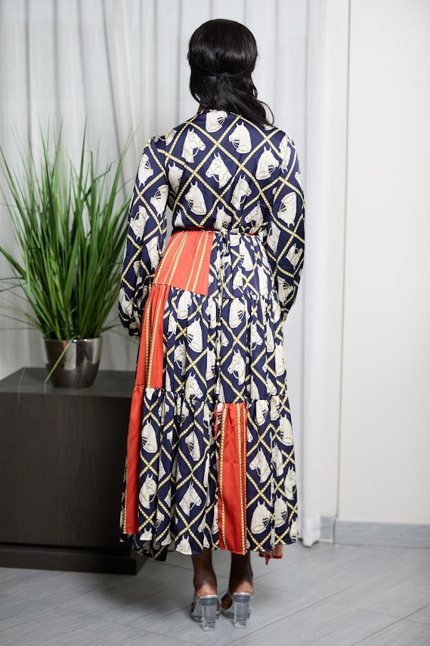 Seyna Maxi Wrap Dress